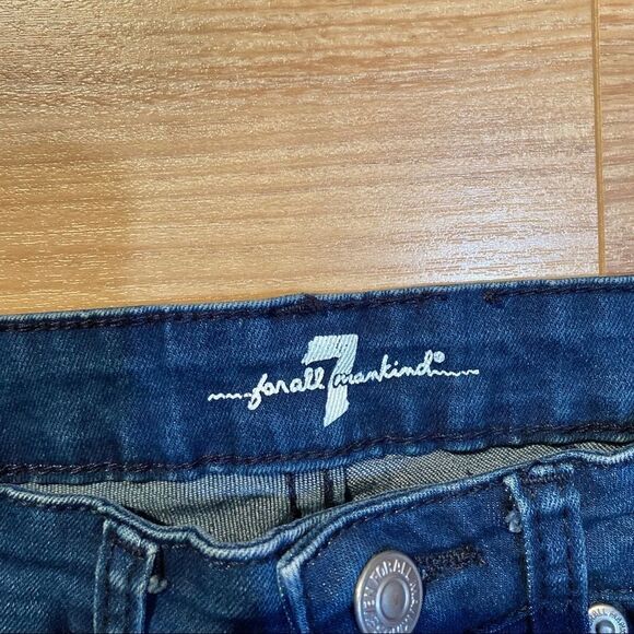 7 for all mankind girls denim shorts - Picture 2 of 4